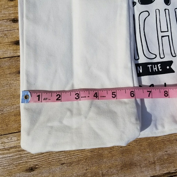 NWT Best Teacher in the World tote bag - Picture 5 of 6